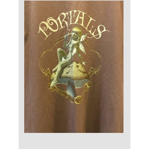 Melanie Martinez Official Merch Concert Tee Portals Shirt Medium Brown Unisex - Picture 2 of 4